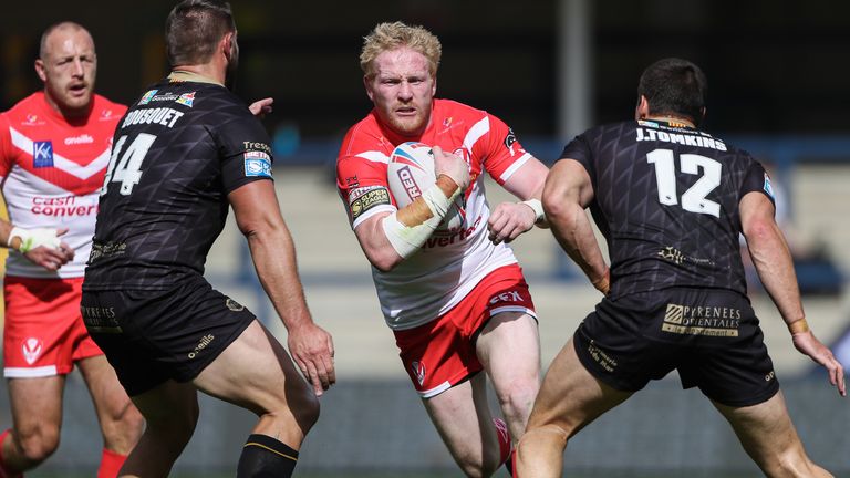 James Graham made his return to Super League on Sunday