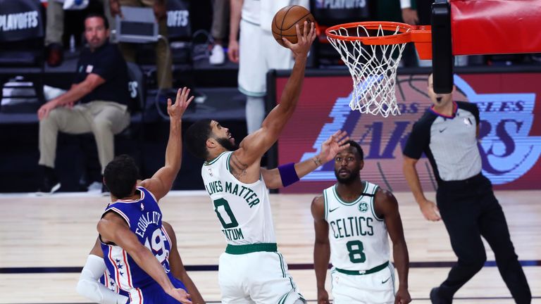 The Celtics will face Brooklyn or Toronto in the Eastern semi-finals