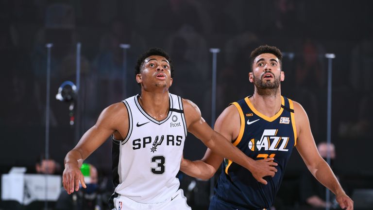 San Antonio Spurs and the Utah Jazz