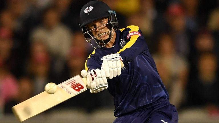 Joe Root finished on 51 not out in his last T20 appearance for Yorkshire Vikings in 2018