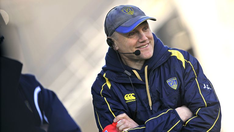  Joe Schmidt during his Clermont days