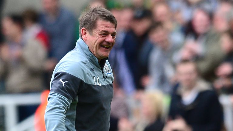 Former Newcastle coach John Carver has joined Steve Clarke's backroom team