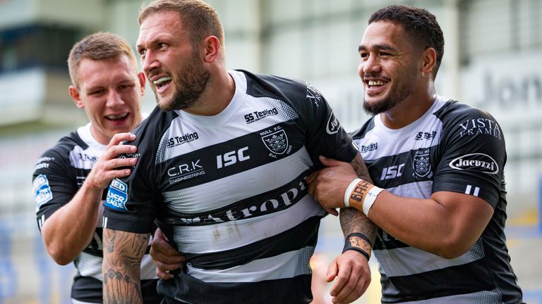 Highlights as Hull FC beat Huddersfield comfortably to give Andy Last his first win as coach of the Black and Whites