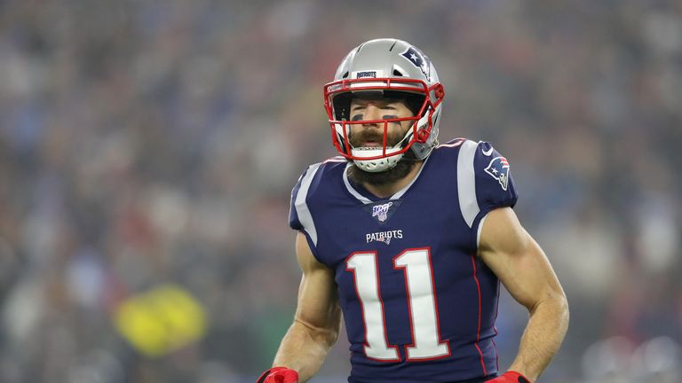 Retired Patriots star Edelman works out on field with Brady