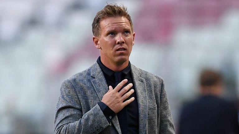 Julian Nagelsmann admits RB Leipzig were beaten by the better side