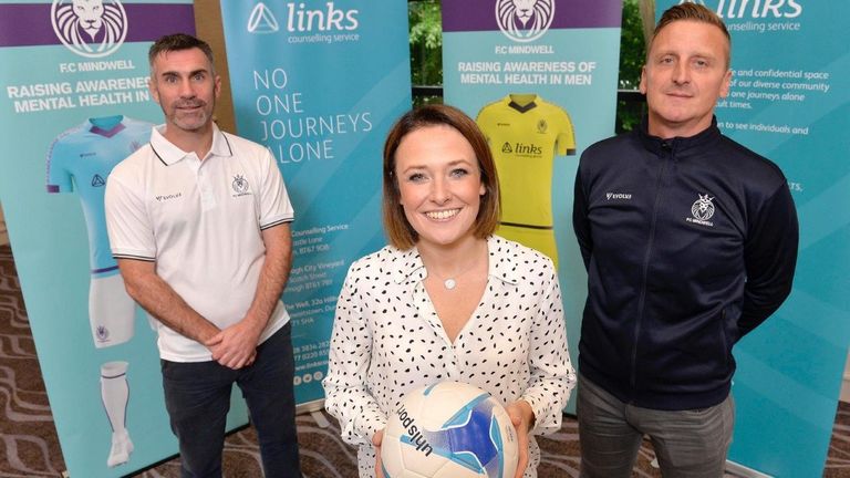 Former Premier League star Keith Gillespie (left) has joined FC Mindwell 