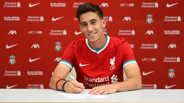 Kostas Tsimikas has joined Liverpool on a five-year deal