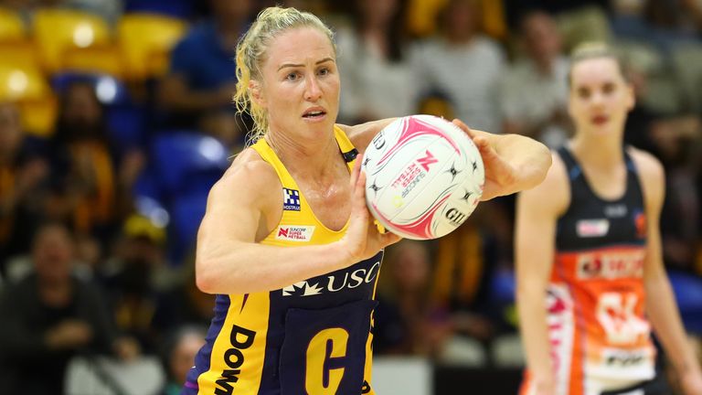 Langman is still playing domestic netball with Sunshine Coast in Australia