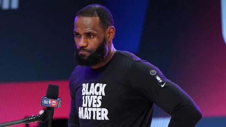 LeBron James: Los Angeles Lakers All-Star rejects criticism over stand  against police brutality, NBA News