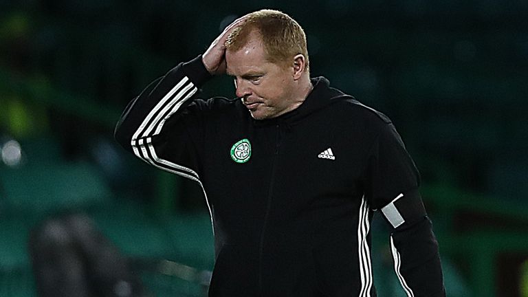 Neil Lennon criticised his Celtic team's attitude after their defeat to Ferencvaros