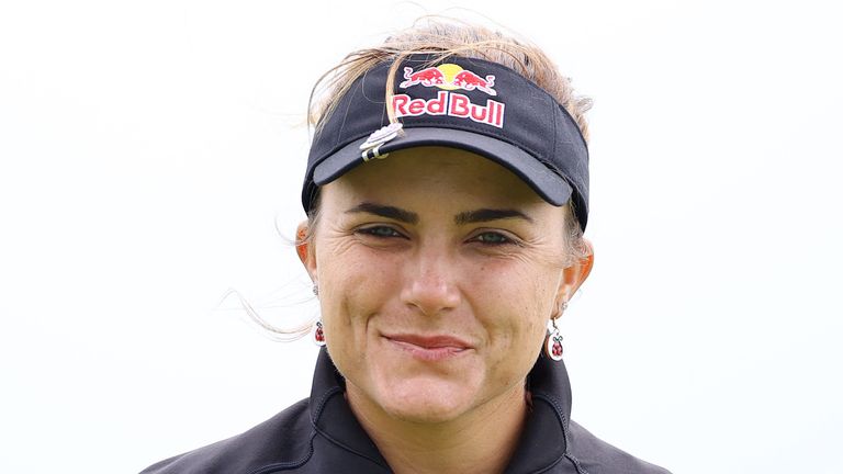 TROON, SCOTLAND - AUGUST 21: Lexi.Thompson of The United States of America looks on during day two of the 2020 AIG Women's Open at Royal Troon on August 21, 2020 in Troon, Scotland. (Photo by R&A - Handout/R&A via Getty Images)