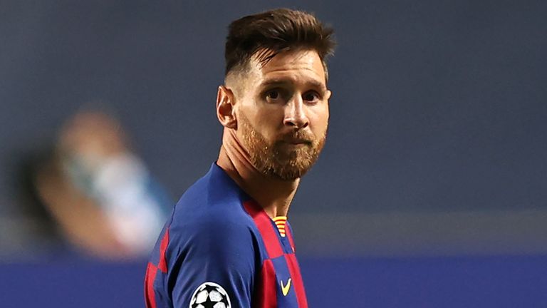 Lionel Messi&#39;s near twenty-year association with Barcelona appears to be coming to an end after he handed in a transfer request