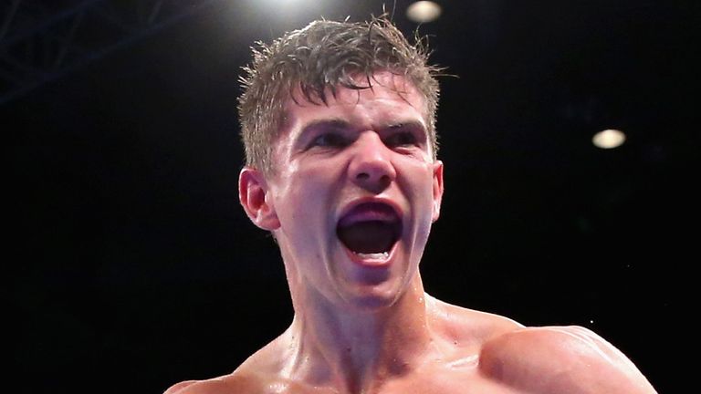 in the {match} during Boxing at Echo Arena on October 15, 2016 in Liverpool, England.