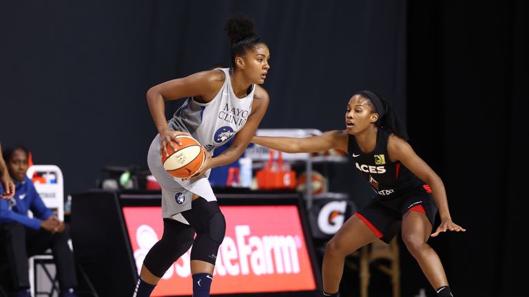 Minnesota Lynx and the Las Vegas Aces
