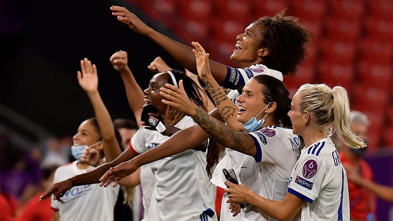 Lyon beat PSG in the Women's Champions League semi-final