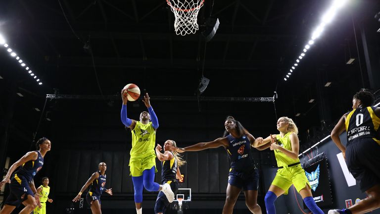 Highlights of the WNBA regular season game between the Dallas Wings and the Indiana Fever from Florida.