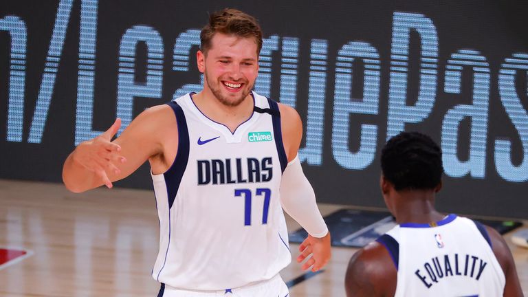 Luka Doncic finished with 36 points and his 17th triple-double of the NBA season as the Dallas Mavericks beat the Milwaukee Bucks.