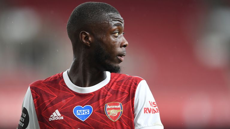 Nicolas Pepe's £72m move in 2019 was not a reason for Raul Sanllehi leaving Arsenal