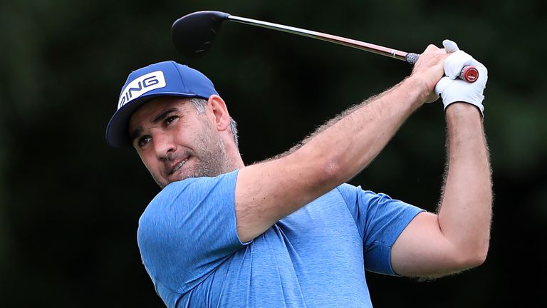 Oliver Farr during the third round of the Hero Open