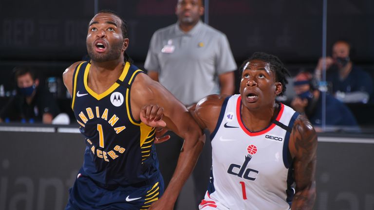 Indiana Pacers and the Washington Wizards