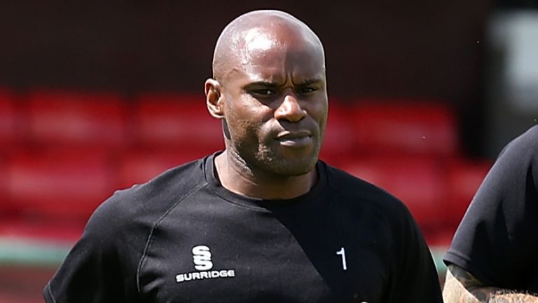 Frank Sinclair started working with Port Vale in March