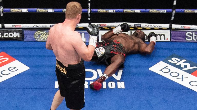 Povetkin KO&#39;d Whyte in the fifth round