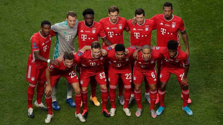 Bayern Munich Champions League final XI