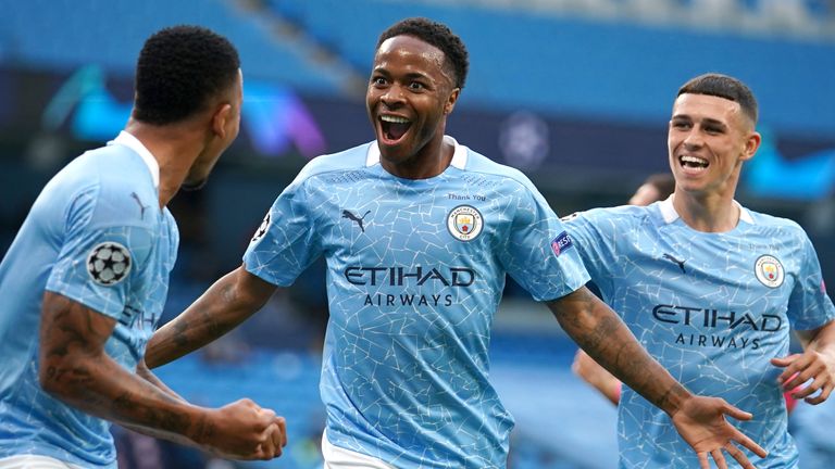 Sterling is the first Englishman to reach 100 goals for City since Dennis Tueart in 1981