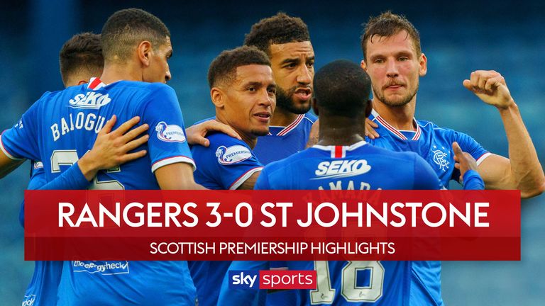 Rangers 3-0 St Johnstone