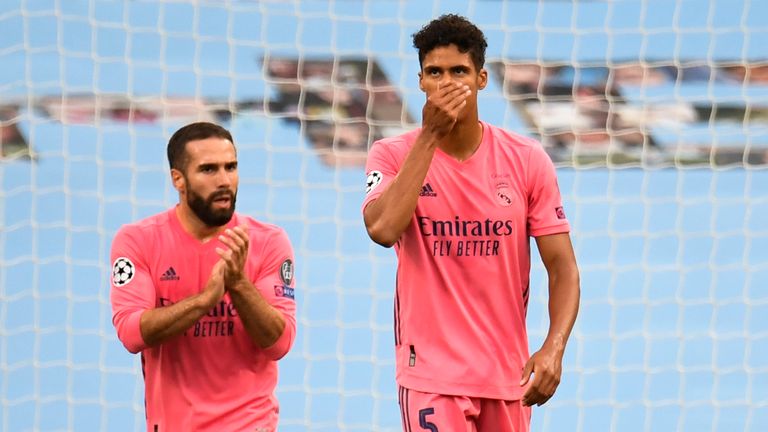 Raphael Varane made two howlers to gift City goals