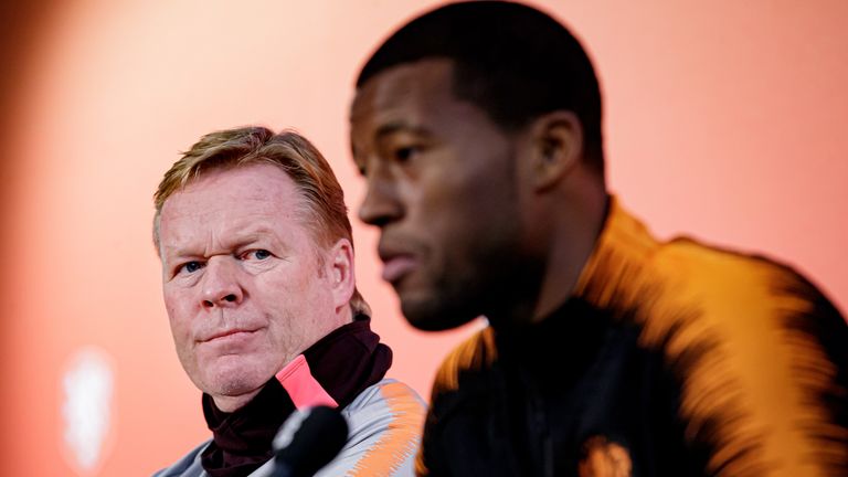 Ronald Koeman, Gini Wijnaldum