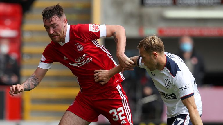 Ryan Edmondson came off the bench in the defeat to Rangers earlier this month