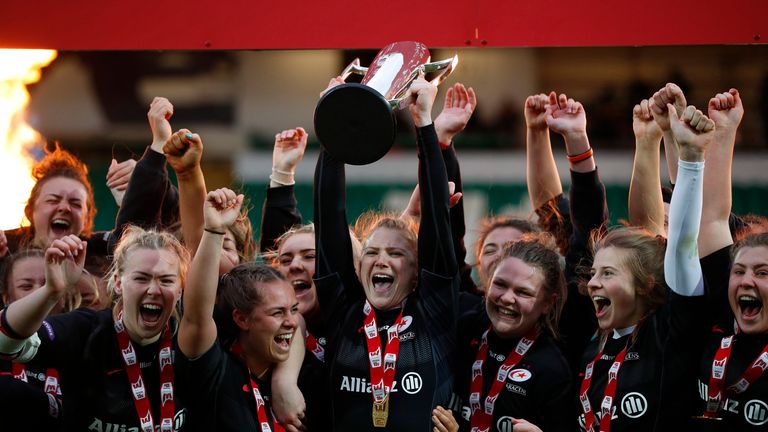 Saracens Women have won the first two editions of the Premier 15s and were leading when this season was cancelled