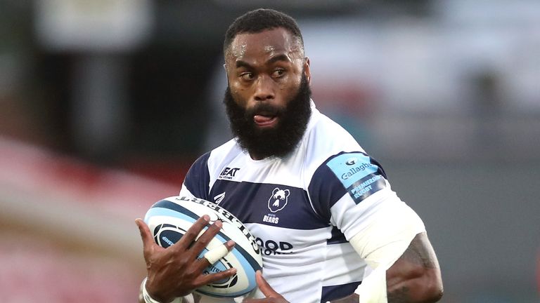 Fiji star Semi Radradra starts at outside centre for Bristol