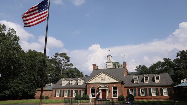 A general view of the clubhouse at Shoal Creek
