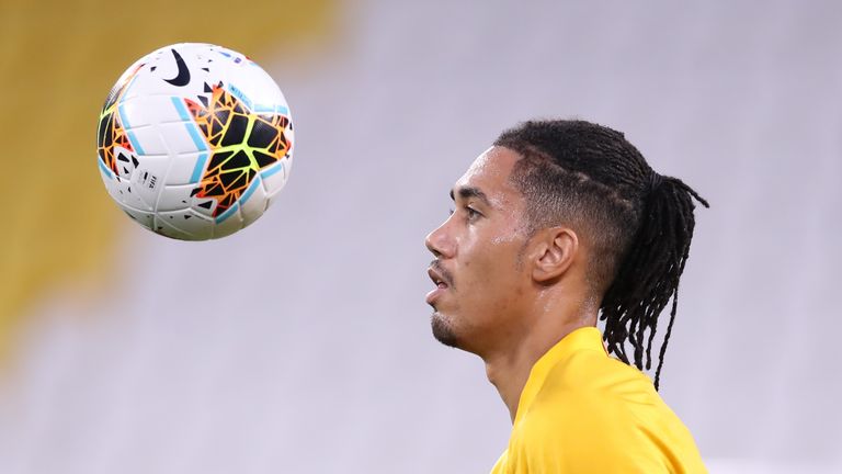Chris Smalling on loan at Roma