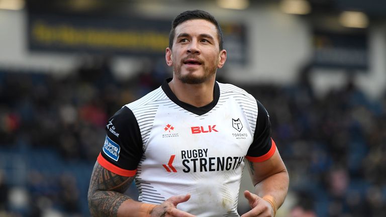 Sonny Bill Williams returns to Australia after a spell with Toronto Wolfpack