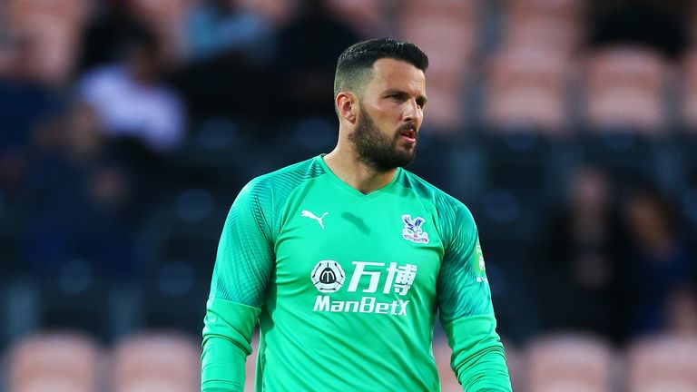 Crystal Palace goalkeeper Stephen Henderson