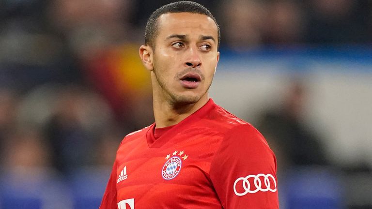 Thiago Alcantara has been linked with Liverpool and Manchester City this summer