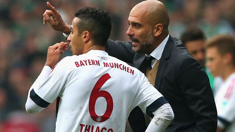 Guardiola signed Alcantara in 2013 when he was Bayern Munich manager