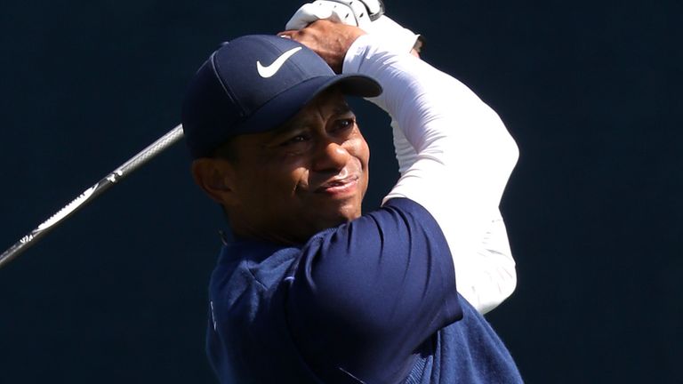 Woods has struggled with the slow pace of the greens