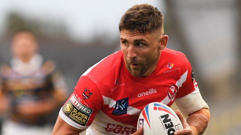 St Helens' Tommy Makinson appeared to grab the testicles of Castleford prop Liam Watts