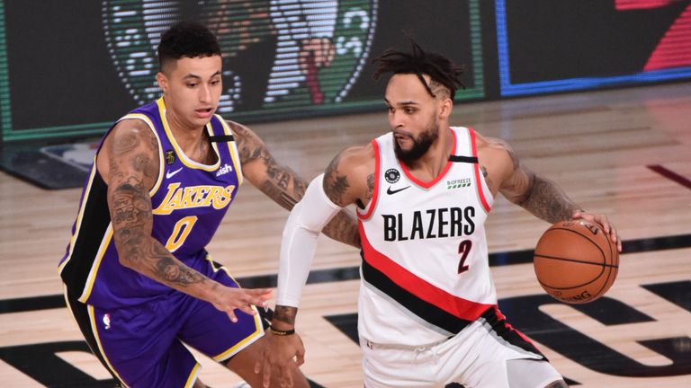 Carmelo Anthony Calls On Portland Trail Blazers To Respond In Game 4 Against Los Angeles Lakers Nba News Sky Sports