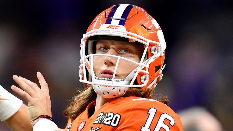 Trevor Lawrence could be the No 1 overall pick at the 2021 NFL Draft