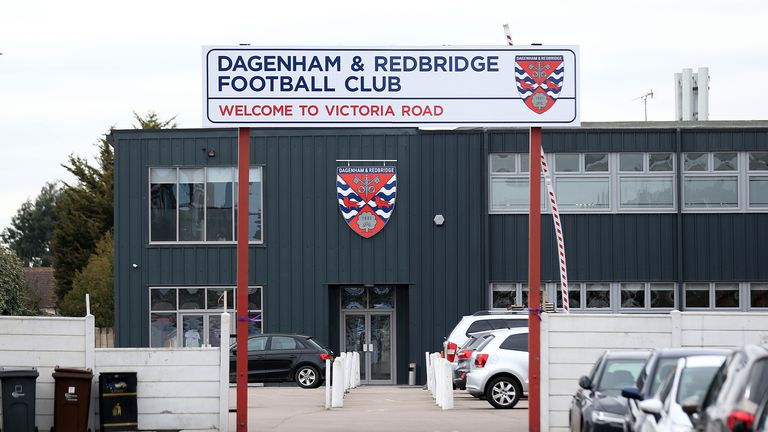 Dagenham & Redbridge's Victoria Road will be West Ham Women's new home from next season