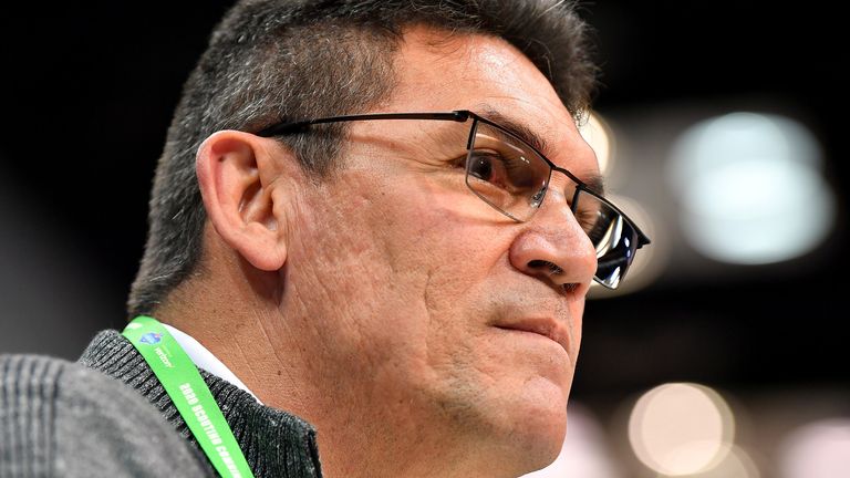 Ron Rivera is planning to continue coaching despite being diagnosed with a form of skin cancer