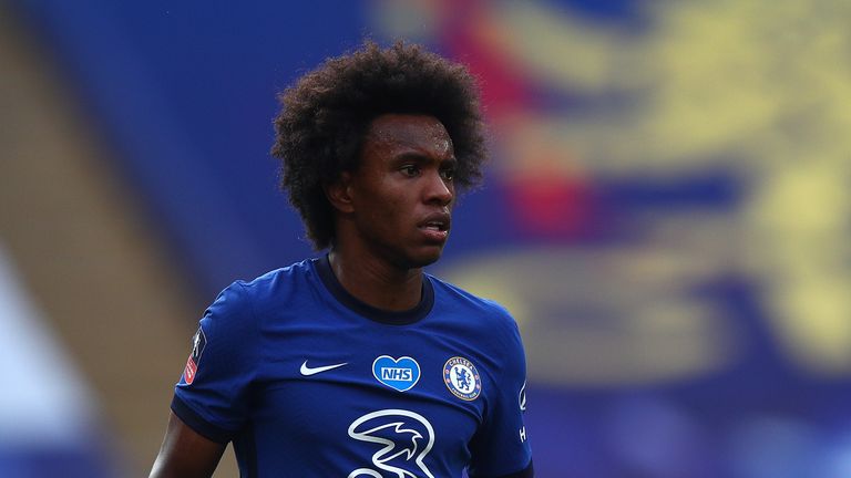 Willian Confirms Chelsea Exit As He Nears Arsenal Move Football News Sky Sports