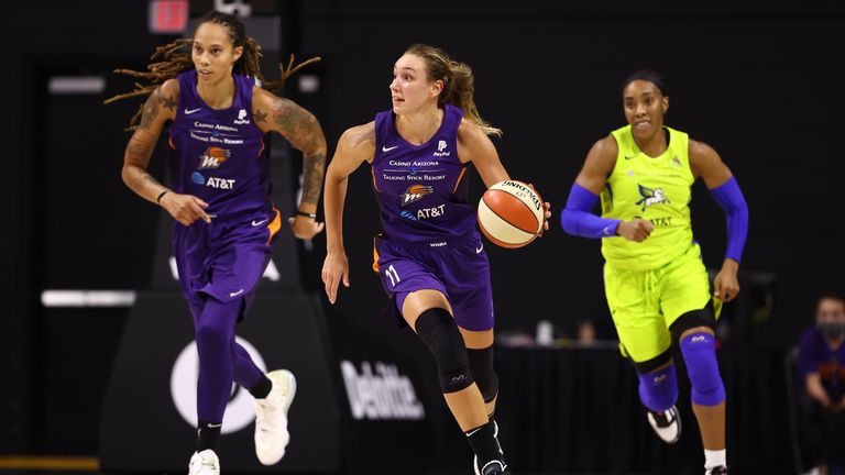 Highlights of the WNBA regular season game between the Phoenix Mercury and the Dallas Wings from Florida.