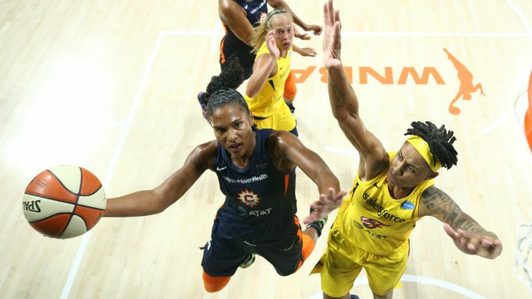 Indiana Fever and the Connecticut Sun