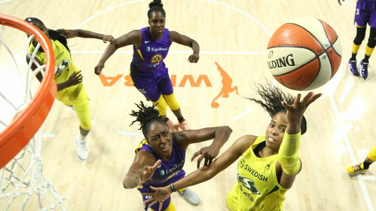 LA Sparks Seattle Storm